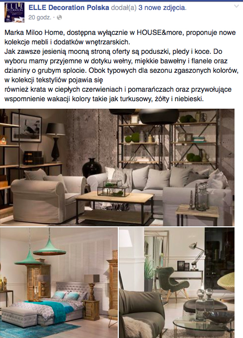 promocja wnętrza PR design